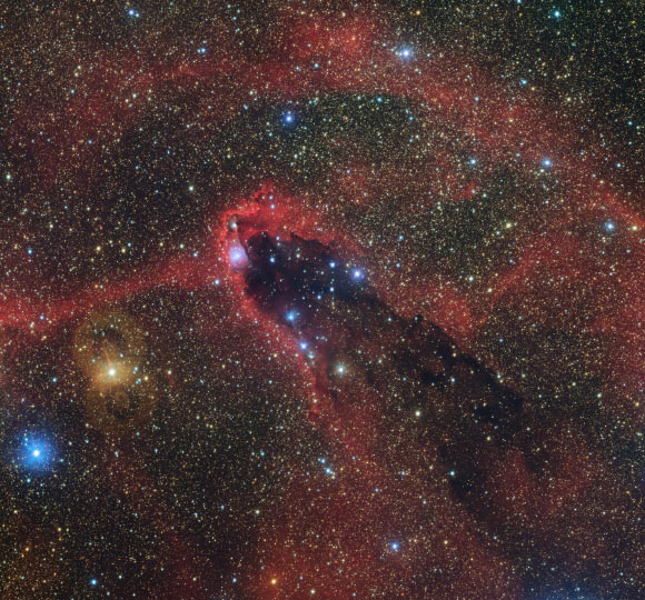 VST Observes Mysterious Cometary Globule
