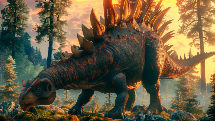 Contemporary Stegosaur Species Had Worthy Dermal Armor