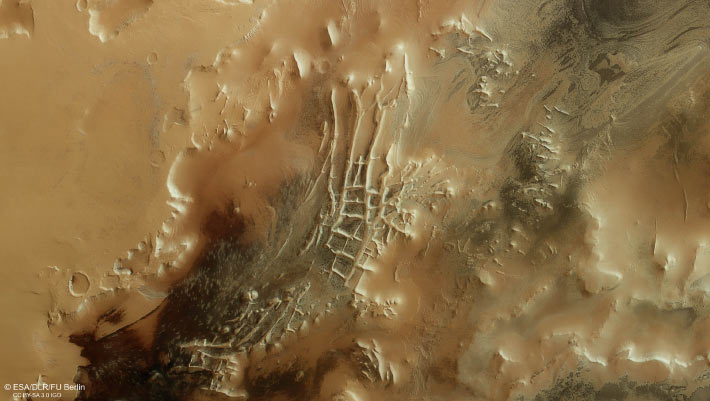 Mars Remark Spots ‘Spiders’ at Outskirts of Martian ‘Inca Metropolis’